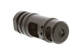 Midwest Industries ar15 two chamber muzzle brake is threaded 1/2x28